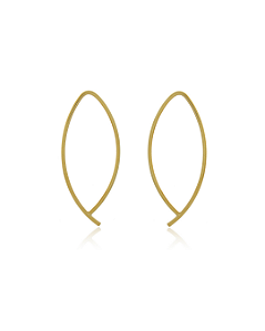 Brinco Palito Oval Gota