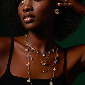 Cordão Banhado Orgânico Texturizado