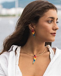 Brinco Arara Tropical Grande