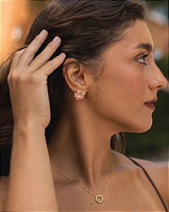 Brinco Flor Sakura Mini