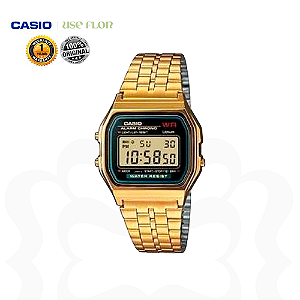 Relógio Casio Vintage Tradicional Dourado A159WGEA-1DF