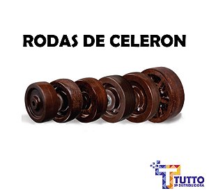 RODAS DE CELERON DE 2" À 12" - LINHA CCE / CCS / RC