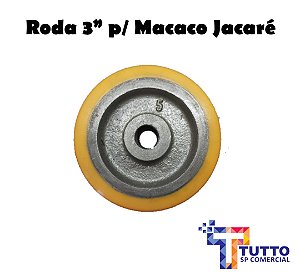 RODAS 3 POL. P/ MACACO JACARÉ 2T - POTENTE BRASIL