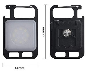 Mini Lanterna LED Portátil/USB Recarregável