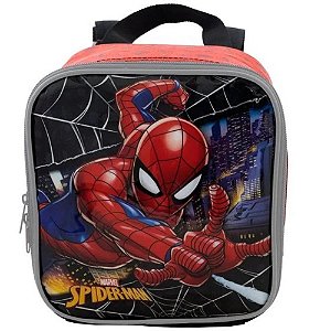 Lancheira Infantil Menino Spider Man 9454 Homem Aranha