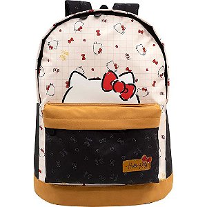 Mochila Escolar Juvenil Menina Hello Kitty 9759