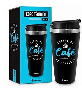 COPO TÉRMICO DEPOIS DO CAFÉ EU ME EXPRESSO