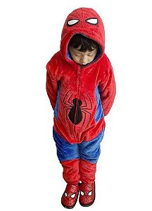 MACACÃO SPIDERMAN 7-8 ANOS