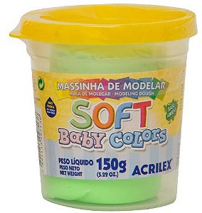 MASSINHA DE MODELAR SOFT BABY COLORS 150G
