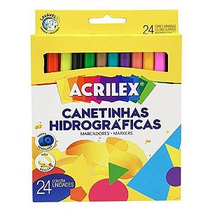 CANETINHA HIDROGRÁFICA 24 CORES