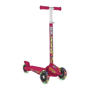 PATINETE SKATENET MAX LED PINK