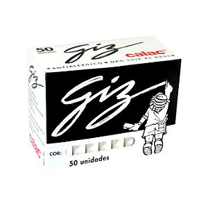 GIZ CALAC BRANCO C/50UN