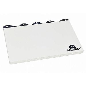 ÍNDICE AZ 5X8 ACRIMET