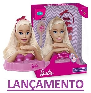 BARBIE STYLING HEAD COM FRASES