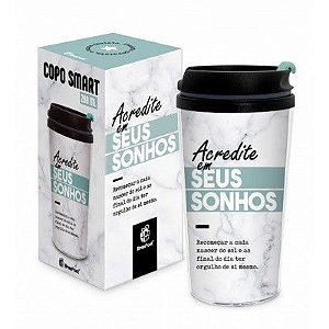 COPO TÉRMICO SMART 200 ML ACREDITE EM SEUS SONHOS