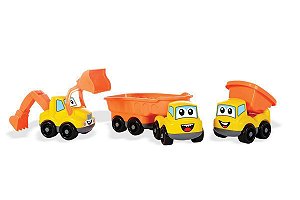 KIT CONSTRUCTION TEAM 30 PEÇAS