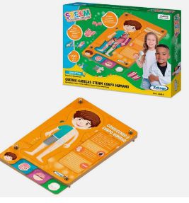 QUEBRA CABEÇA DA ALFABETIZAÇÃO PEQUENO 10 PÇ