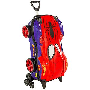 MOCHILA DE RODINHA HOMEM ARANHA 3D