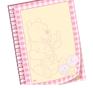 BLOCO SMART PAPEL DE CARTA POOH