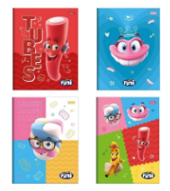 CADERNO BROCHURA 1/4 CD 80FLS FINI