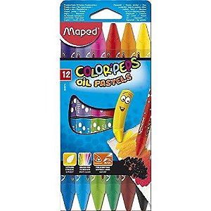 GIZ MEGA PASTEL COLOR ÓLEO C/12