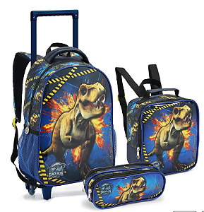MOCHILA MASCULINA RODA +ESTOJO E LANCHEIRA MR41392