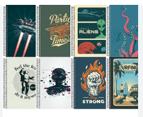 CADERNO 1 MATERIA 80 FOLHAS BOM D+ MAS.
