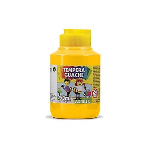 TINTA TEMPERA 250ML AMARELO OURO