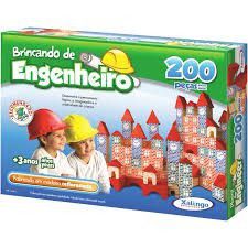 BRINCANDO DE ENGENHEIRO 200PÇ