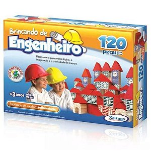 JOGO ENGENHEIRO 120 PEÇAS