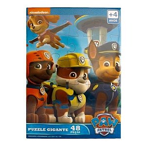 QUEBRA CABEÇA GIGANTE PAW PATROL C/48