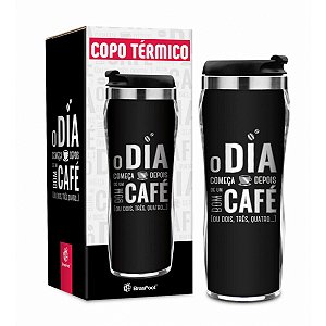 COPO TÉRMICO O DIA COMEÇA DEPOIS DO CAFÉ