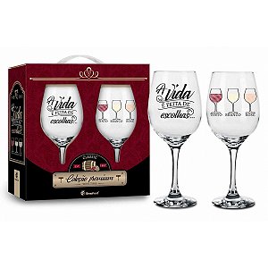 KIT TAÇAS A VIDA É ...