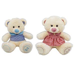 URSO DE PELÚCIA COM ROUPINHA