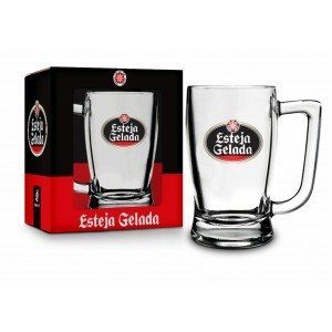 CANECA VIDRO 340ML ESTEJA GELADA