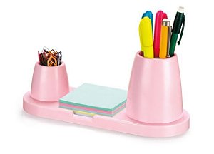PORTA CANETAS PRETO DUPLO