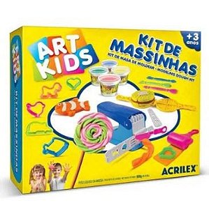 KIT DE MASSINHAS ART KIDS 40006