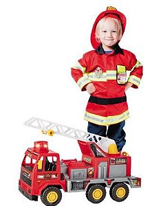 Brinquedo Magic Toys Caminhão Super Caçamba - Vermelho 5050