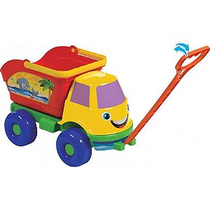 Brinquedo Magic Toys Caminhão Super Caçamba - Vermelho 5050 - Martinello
