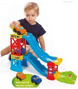 Polibrinq Pista Speedster Desafio Da Serpente, Playtoy Brinquedos