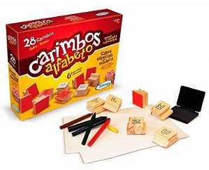 CARIMBOS ALFABETO XALINGO
