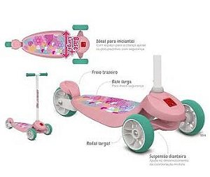 PATINETE SKATENET KID FLOWER