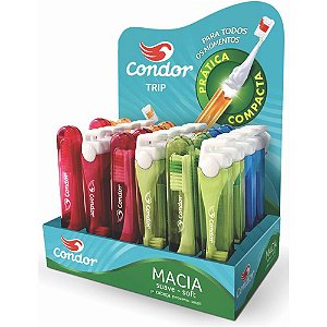 MINI ESCOVA DENTAL CONDOR COM PROTETOR