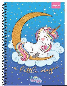 CADERNO 1X1 UNICORN