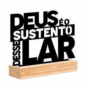 ENFEITE DE MESA-DEUS É O SUSTENTO