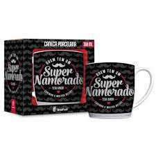 CANECA PORCELANA 360ML SUPER NAMORADO