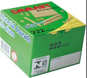 MATERIAL DOURADO 222 PEÇAS