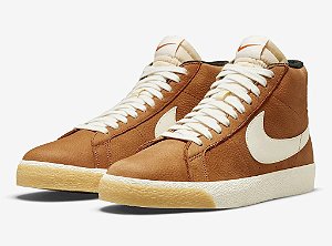TÊNIS NIKE BLAZER SB MID ISO "DARK RUSSET" (SEM CAIXA)