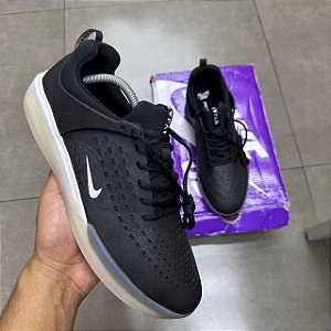 TÊNIS NIKE SB NYJAH 3 BLACK/WHITE (COMPLETO)