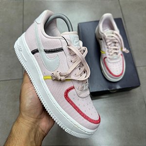 TÊNIS NIKE AIR FORCE 1 07 LX ROSA (COMPLETO)